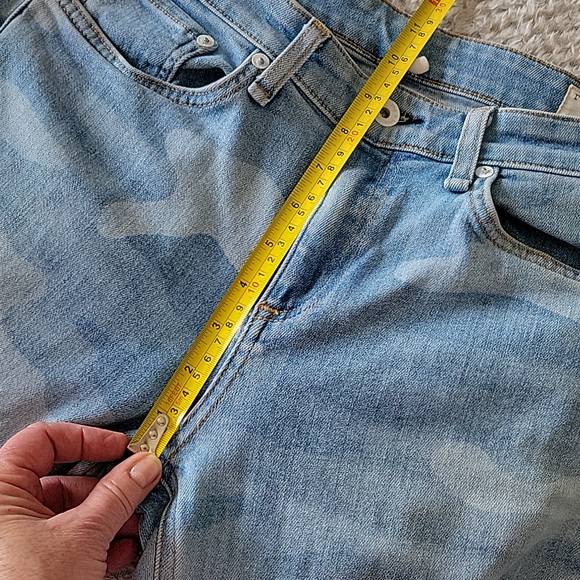RAG&BONE 28 CAMO DENIM SKINNY - Picture 6 of 8
